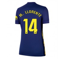 Atletico Madrid Marcos Llorente #14 Koszulka Wyjazdowa damskie 2025-26 Krótki Rękaw